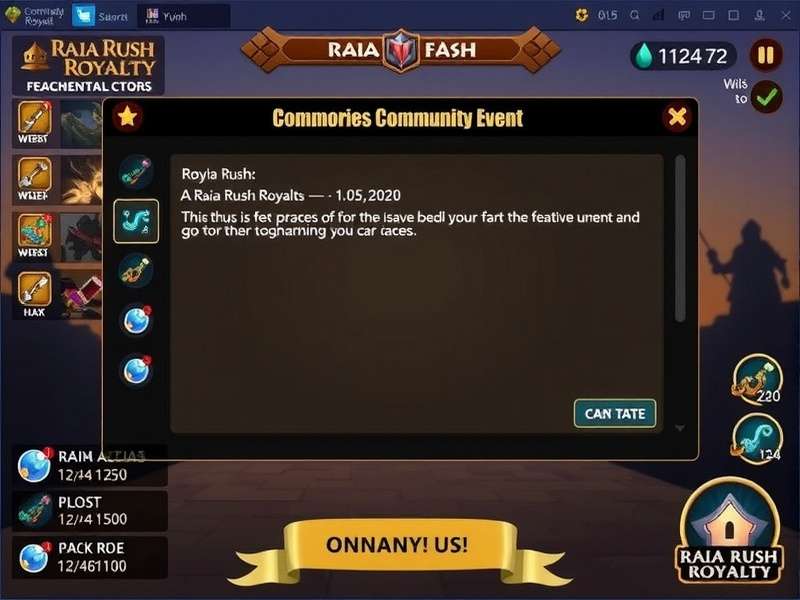 Raia Rush Royalty Game Screenshot