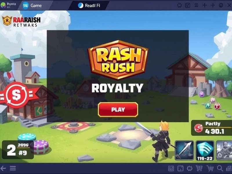 Raia Rush Royalty Gameplay Interface